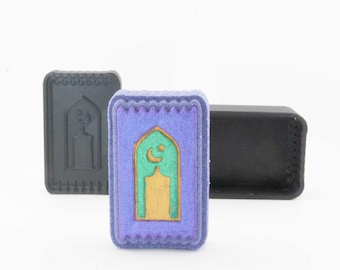 Praying Mat Bath Bomb Mold, DIY original BathBombs Set 3D Printed Kit, Fun Gift Idea for Holiday