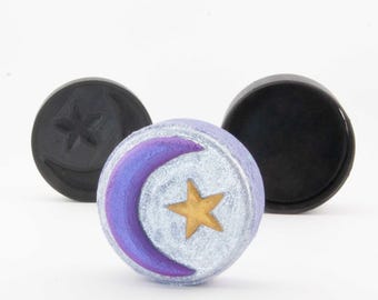 Ramadan Star Bath Bomb Mold, DIY original BathBombs Set 3D Printed Kit, Fun Gift Idea for Mom's & Kids