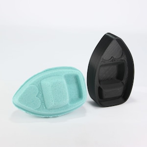 The LOVE BOAT Bath Bomb Mold, DIY original BathBombs Set 3D Printed Kit, Fun Valentines Gift Idea for Mom's & Kids