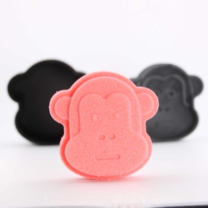 Affen Badebombenform, DIY original 3D Badebomben Set Kit, Spaß Affe Geschenkidee