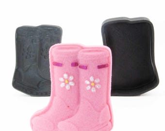 Garden Boots Bath Bomb Mold, DIY original BathBombs Set 3D Printed Kit, Fun Gift Idea for Moms & Kids