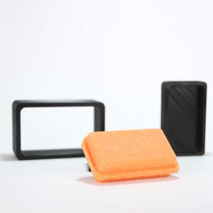RECTANGLE Badebombenform Bar, DIY original Duschdampfer, lustige kubische Geschenkidee für Mama & Kinder