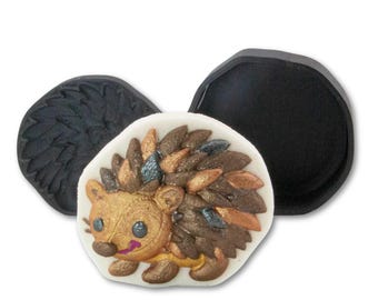 Porcupine Bath Bomb Mold, DIY original BathBombs Set 3D Printed Kit, Fun Gift Idea for Mom's & Kids