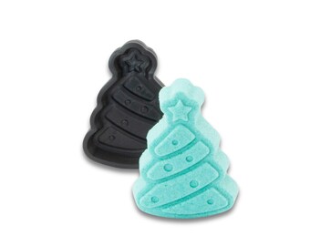 Christmas Tree Hybrid Bath Bomb Mold,  DIY original square BathBombs Set 3D Printed Kit, Great Gift  Idea for Everyone