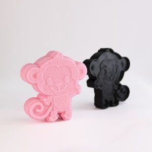 AFFE 3-Zoll-Badebombenform, DIY-Original-Badebombenset für 3D-Druck, lustige Geschenkidee für Mamas, Kinder und Tierliebhaber