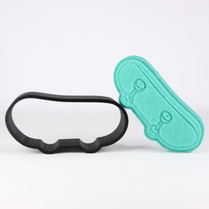 SKATEBOARD 2.5 inches Bath Bomb Mold, DIY original BathBombs Set 3D Printed Kit, Fun Gift Idea for Mom&#39;s & Kids