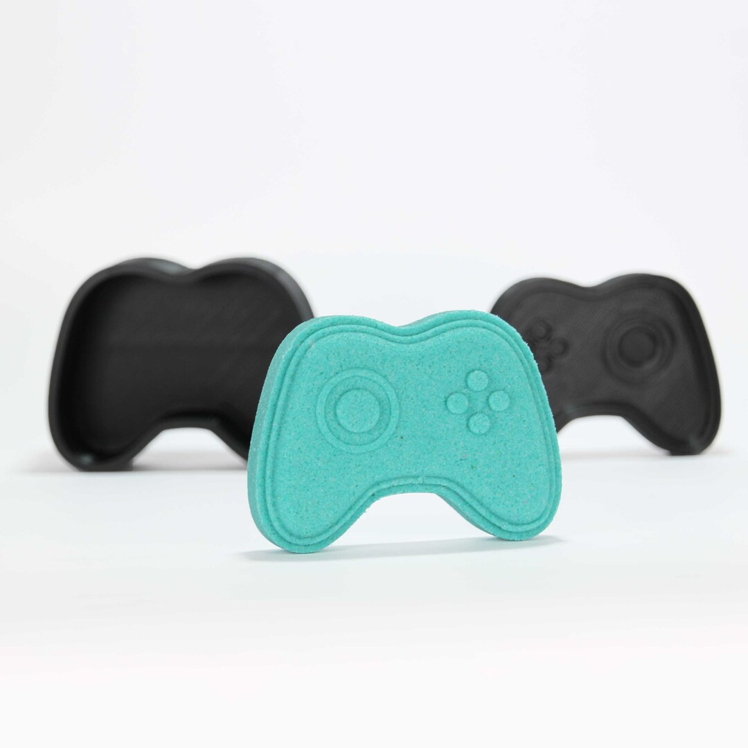 Xbox Video Game Remote Bath Bomb Mold, DIY Original Bathbombs Set 3D ...