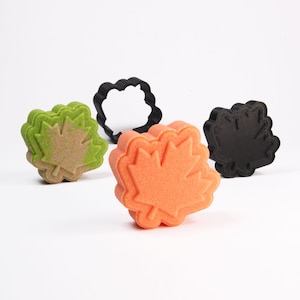 MAPLE LEAF Bath Bomb Mold, DIY original BathBombs Set 3D Printed Kit, Holidays Gift Idea for Family and Friends