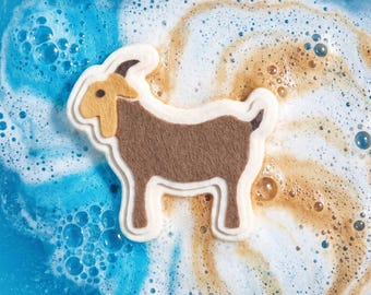 Goat Bath Bomb Mold, DIY original BathBombs Set 3D Printed Kit, Fun Gift Idea for Mom's & Kids