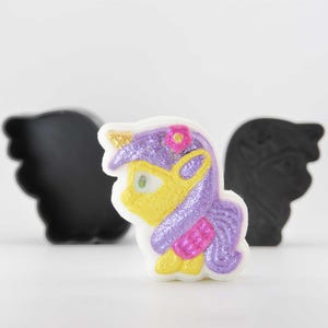 Unicorn Bath Bomb Mold, DIY original Pig BathBombs Set 3D Printed Kit, Cute Gift Idea for Mom&#39;s & Kids