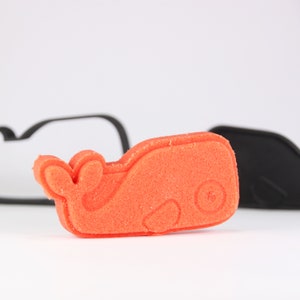Whale Bath Bomb Mold, DIY BathBombs Set 3D Printed Kit. Fun Gift Idea for Mother, Daughter & Kids