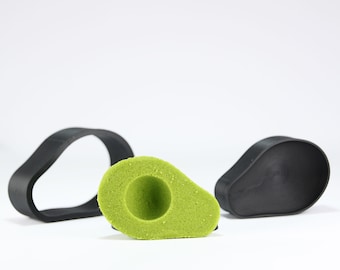AVOCADO Bath Bomb Mold, DIY original BathBombs Set 3D Printed Kit, Fun Gift Idea for Mom&#39;s & Kids