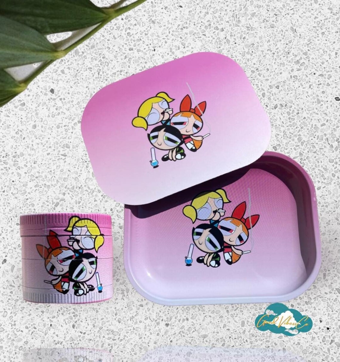 Powerpuff Girls Rolling Tray Cute Rolling Tray Rollin Tray Etsy