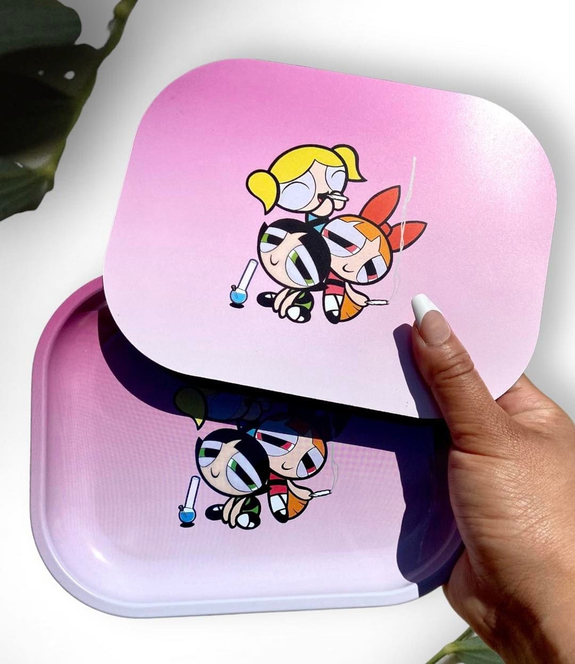 Powerpuff Girls Rolling Tray Cute Rolling Tray Rollin Tray Etsy