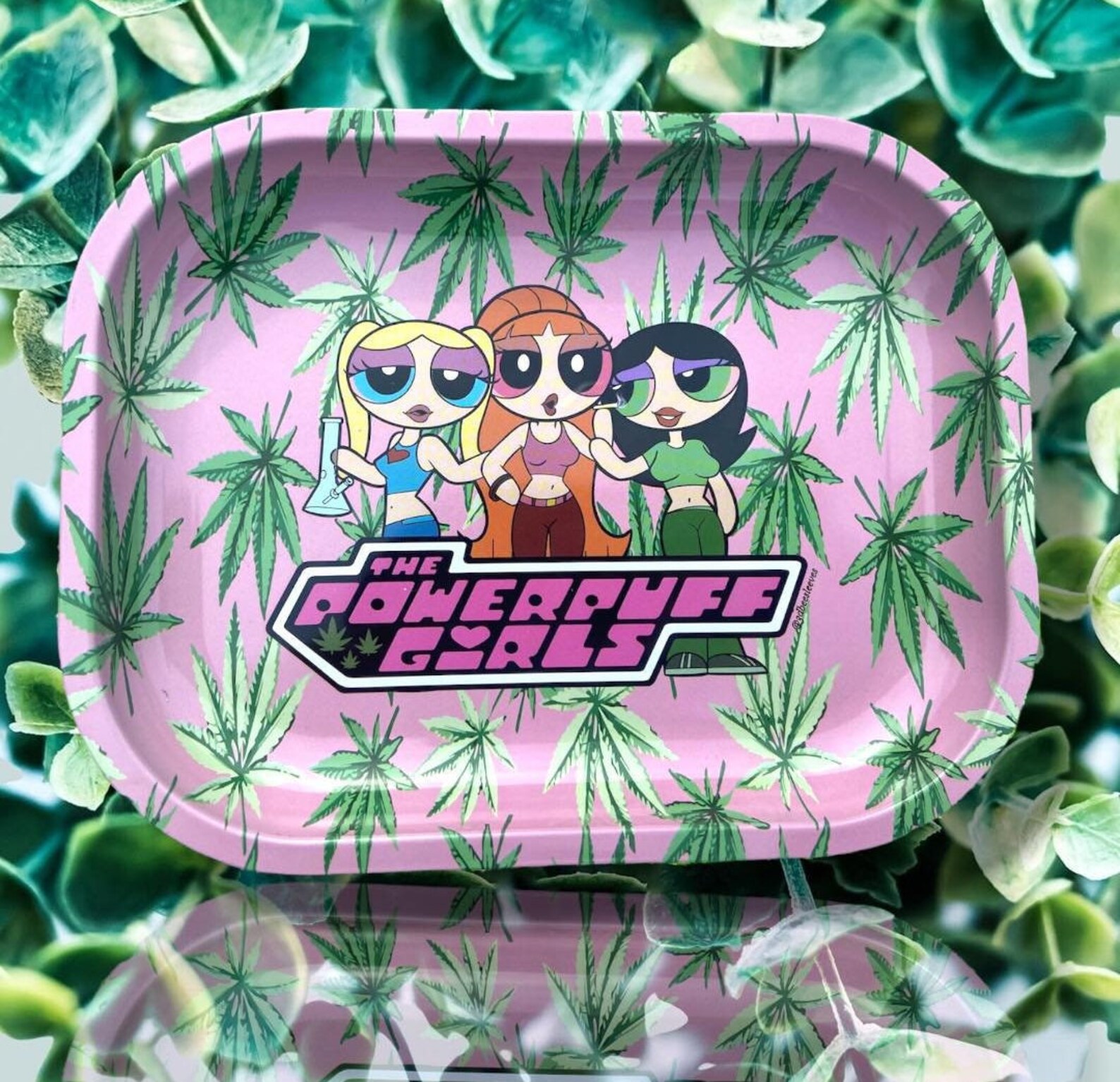 Powerpuff Girls Rolling Tray Cute Rolling Tray Rollin Tray Etsy