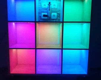 Buy LED Lighting for Kallax Cube Shelf Room Divider Bookshelf Online in India - Etsy