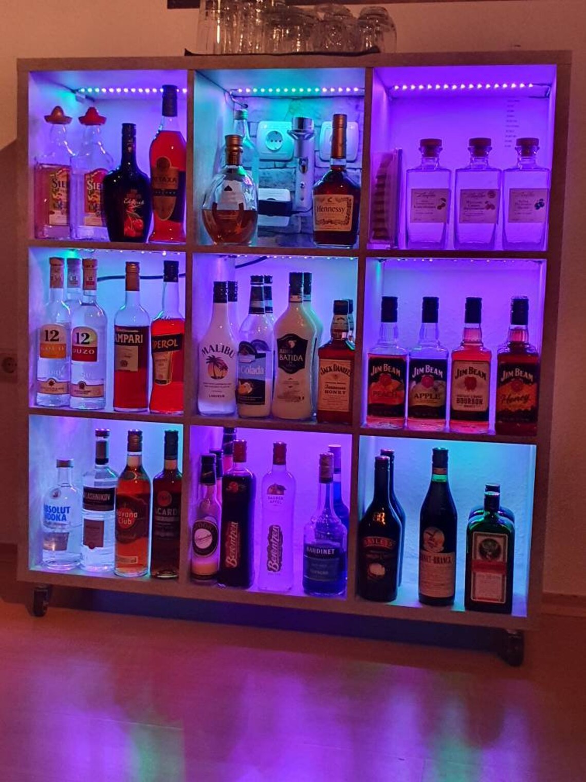 LED Lighting for Ikea Kallax Cube Shelf Step Shelf Sideboards Etsy