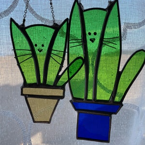 Cat-ctus Suncatchers