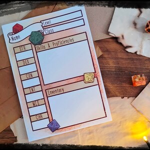 DnD Personal Birthday Card (D&D gift/Dungeons Dragons)