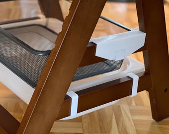 Adapter für Hochstuhl von Hauck ( Alpha & Beta ) für Ikea Trofast ( Metall oder Plastik ) als Schiene oder zum hängen als Haken.