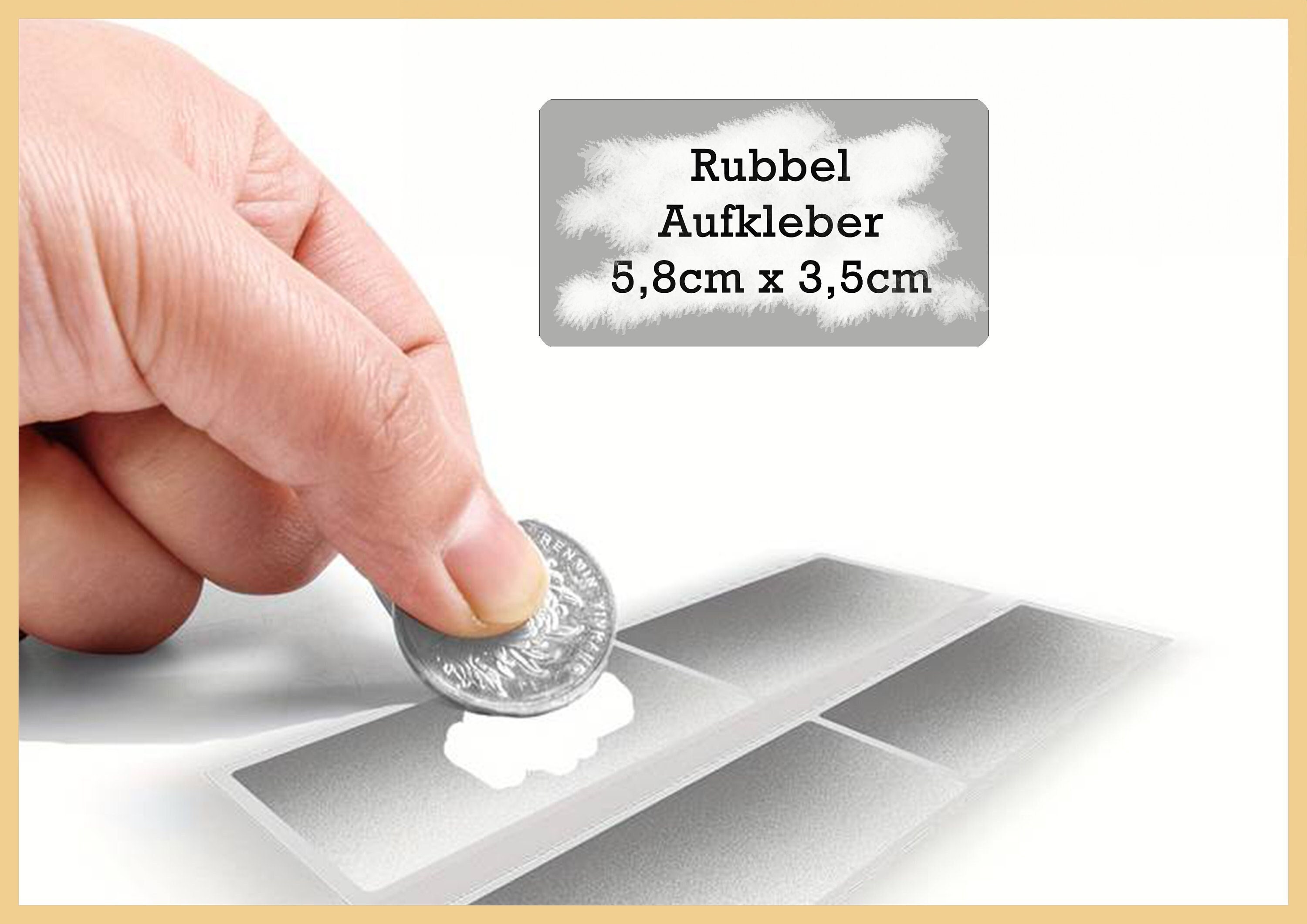 Aufkleber Etiketten Klebepunkte aus Folie 45 Stück grau matt rund 20 mm