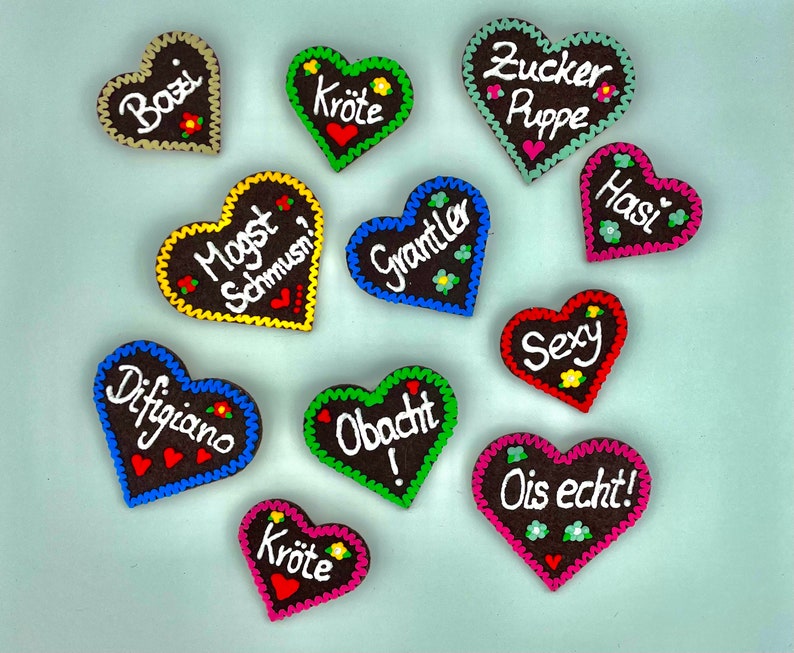 Oktoberfest, Oktoberfest felt heart / gingerbread heart personalized. Folk festival, weddings, JGA, company celebrations. Pin on as a brooch dirndl, lederhosen image 9