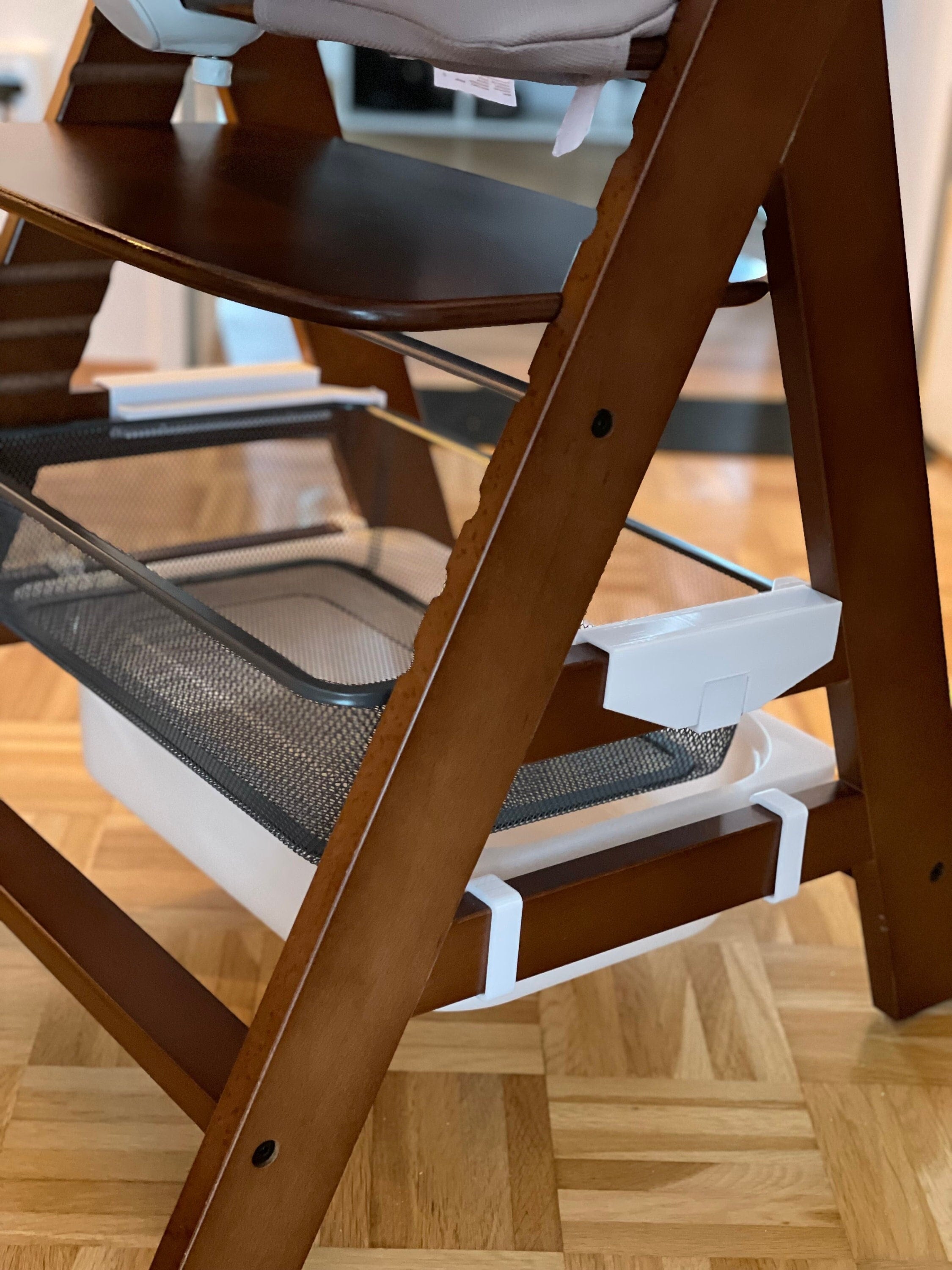 Adapter für Hochstuhl von Hauck ( Alpha & Beta ) für Ikea Trofast ( Metall  oder Plastik ) als Schiene oder zum hängen als Haken. - Etsy.de