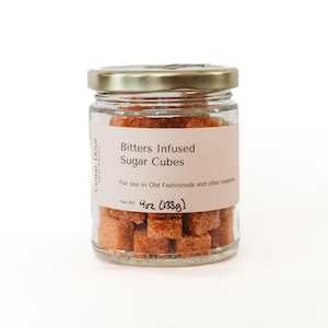 Bitters Infused Sugar Cubes
