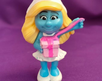 Smurfette Birthday, Smurf toy, Collectible action figure