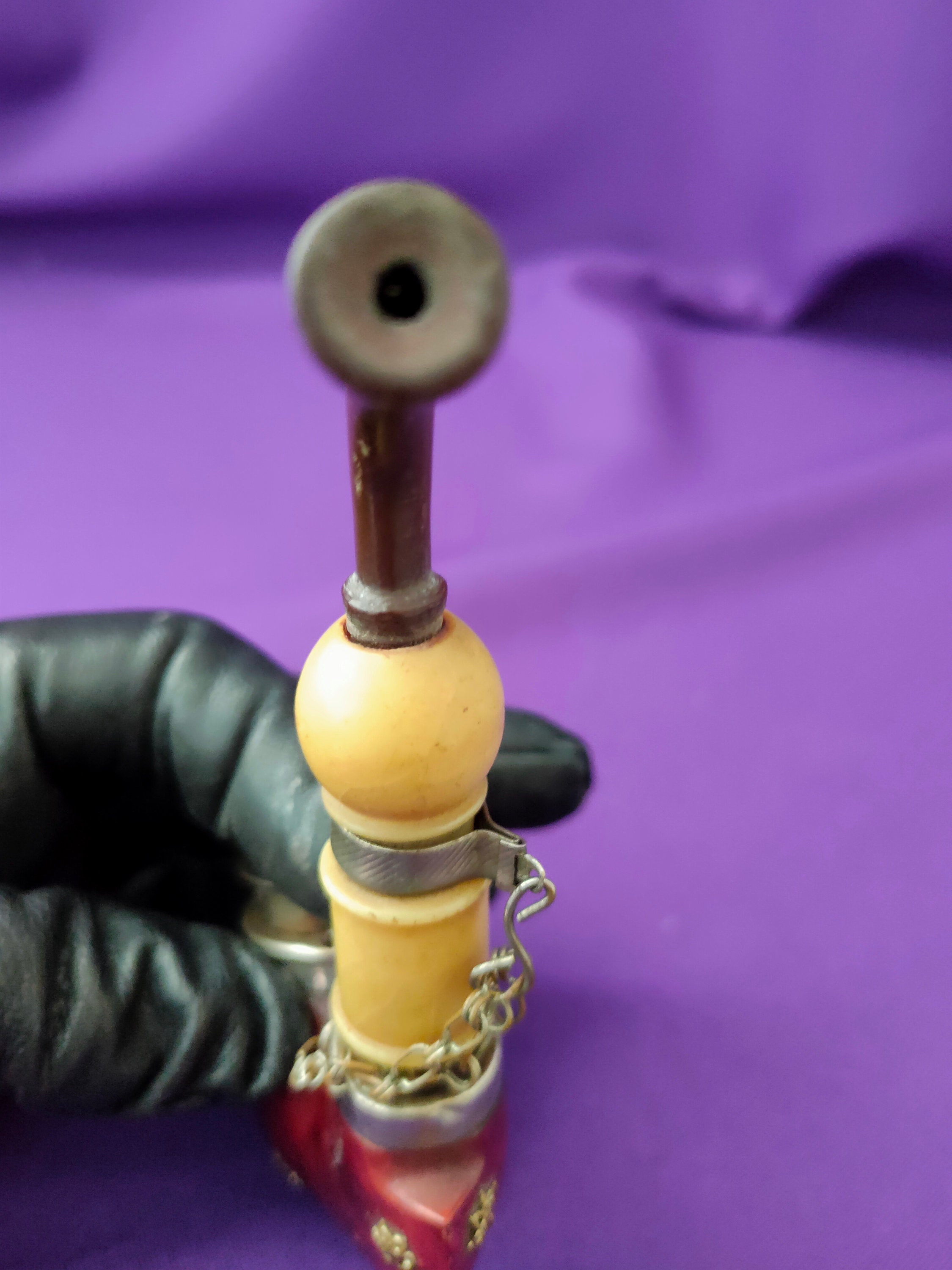 Unique Vintage Pipe, BRUYERE GARANTIE, Design, Wood and Iron