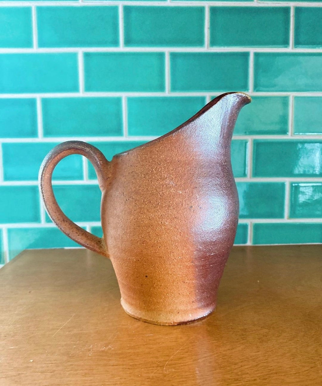 Stoneware Pitcher Etsy