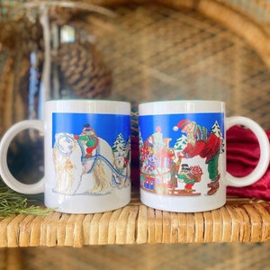 Vintage Holiday Mugs| Vintage Christmas | Vintage Holiday Dish