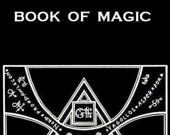 IL LIBRO di MAGIA, Qabalah, Magia Nera, Kabbalah, Alchimia, Rituali Occulti Magici, Tarocchi, Incantesimi, Presagi, Stregoneria, E-book Digitale Vintage