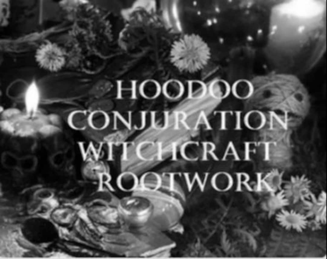 Complete Hoodoo Conjuration Witchcraft Rootwork Set of 5 Etsy