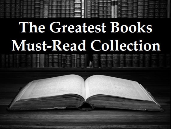 Vintage 100 Books of All Times the Best TOP 100 Must-read | Etsy