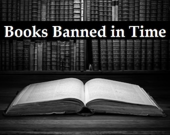 Vintage 260+ BANNED BOOKS COLLECTION, Rare Prohibited By The World Governments Books In The Time, Antiquarian Books in History