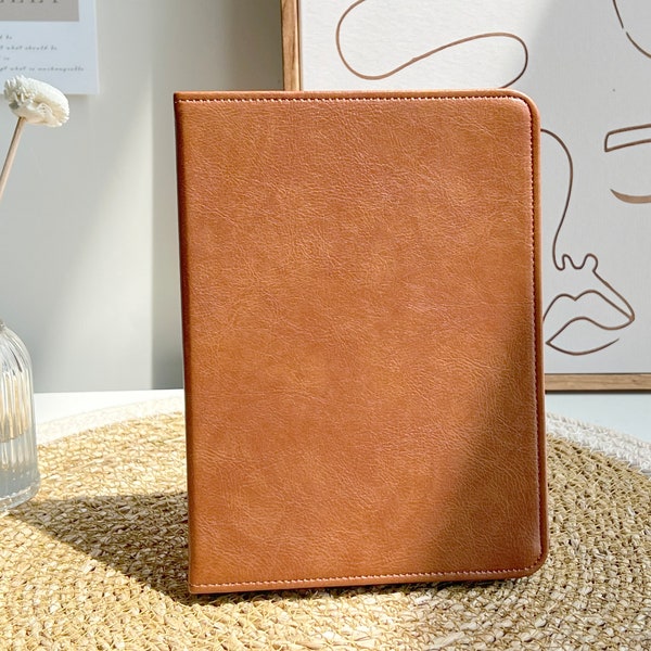 Coral Brown Vegan Leather Personalisatie Kindle Case, Custom Kindle Paperwhite 2022 Cover voor Kindle 11e Generatie Cover, All New Kindle