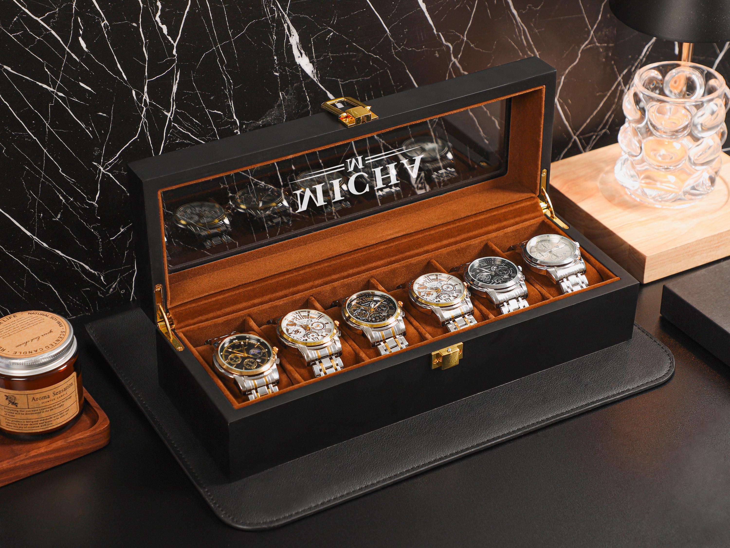 Display Case How To Make A Watch Box At Home Wood Watch Box