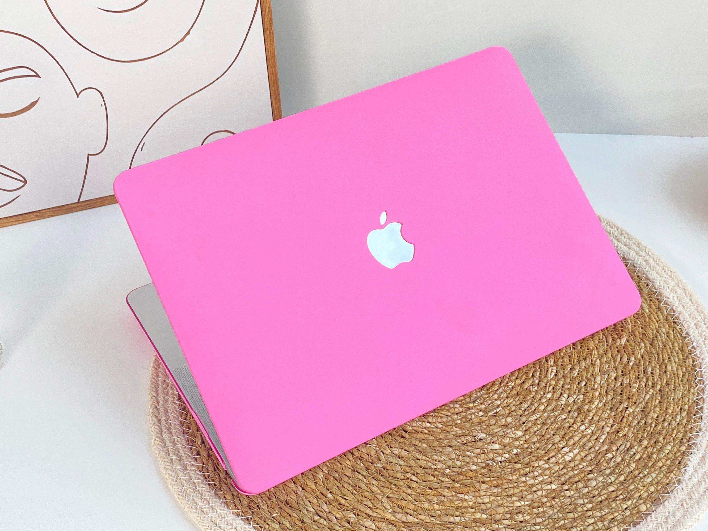 Pink macbook cover cheap