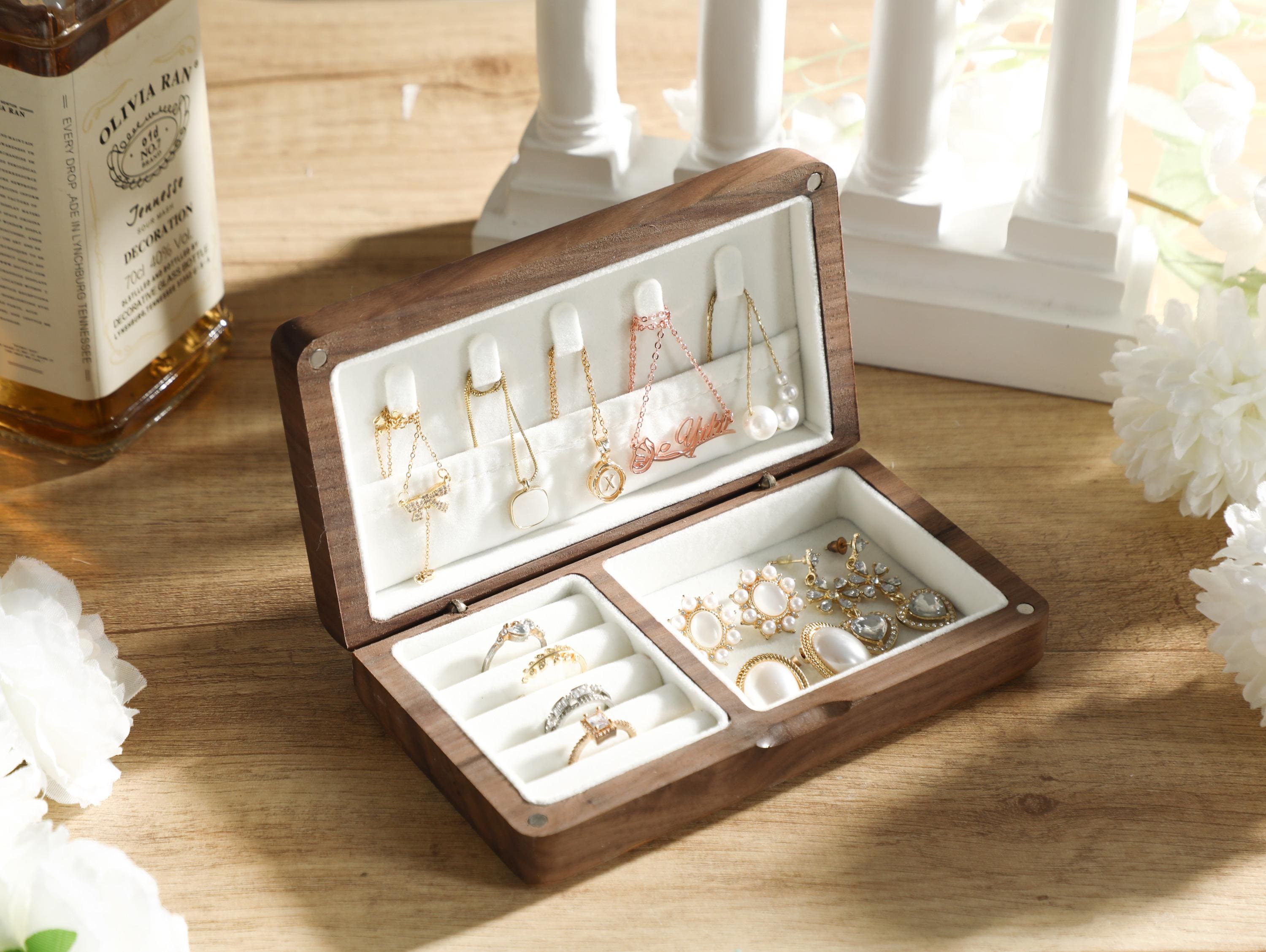 Wooden jewelry boxes - Etsy 日本