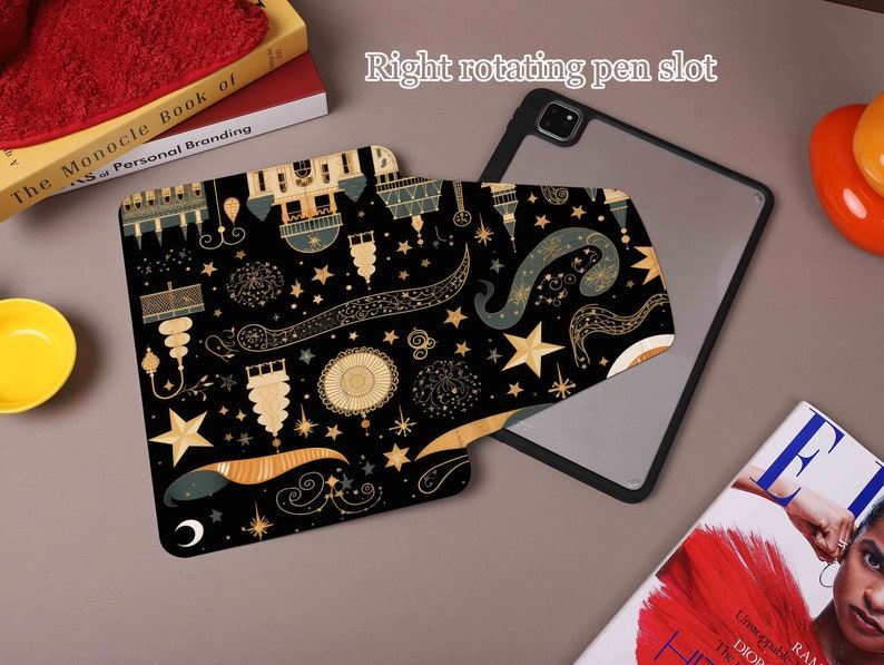 Darkness Castle Personalized iPad Name iPad 10/9 Case iPad Mini 6 iPad Air 5/4 Case 2022 iPad Pro 11 Case iPad 12.9 Case iPad 10.2 Cover image 5