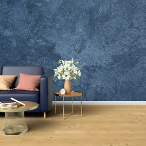 Blue Concrete Wallpaper concrete Texture wall Decore peel - Etsy