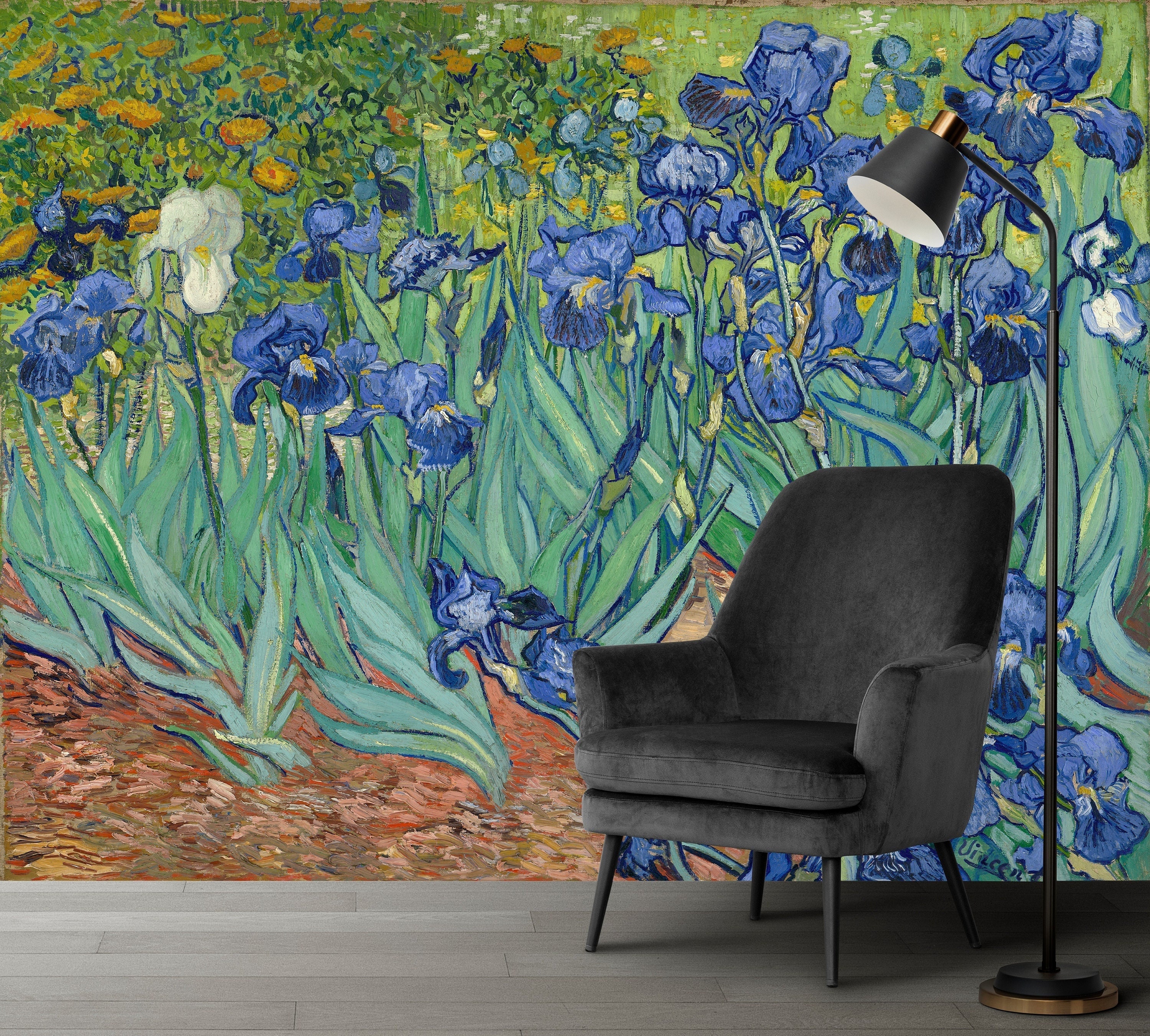 Van Gogh Wallpaper - Etsy