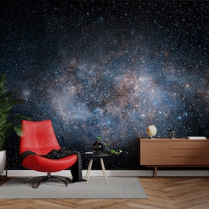 Galaxy Peel and Stick Wallpaper: Esoteric Removable Mural