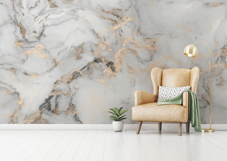 Marble Wallpaper Peel and Stick Self Adhisive Marble Etsy