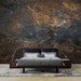 Ore Granite Stone Stone Look Wallpaper Brown Blue Marble Tone Concrete