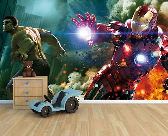 Papel pintado Super Héroes Marvel 2