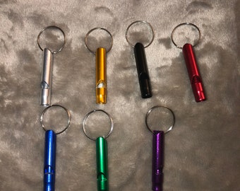 Rose Safety Whistle Keychain Rose Safety Whistle Keychain