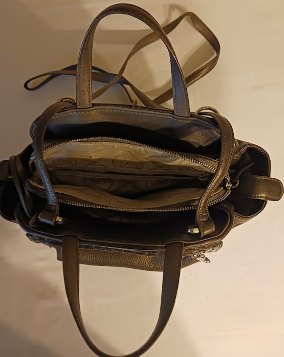 Brighten Leather Handbag/Backpack Style Number E5… - image 5