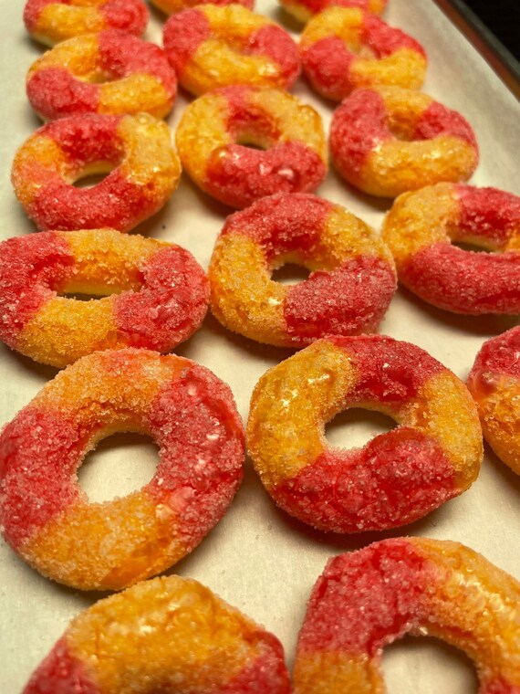 Freeze Dried Peach Rings Etsy